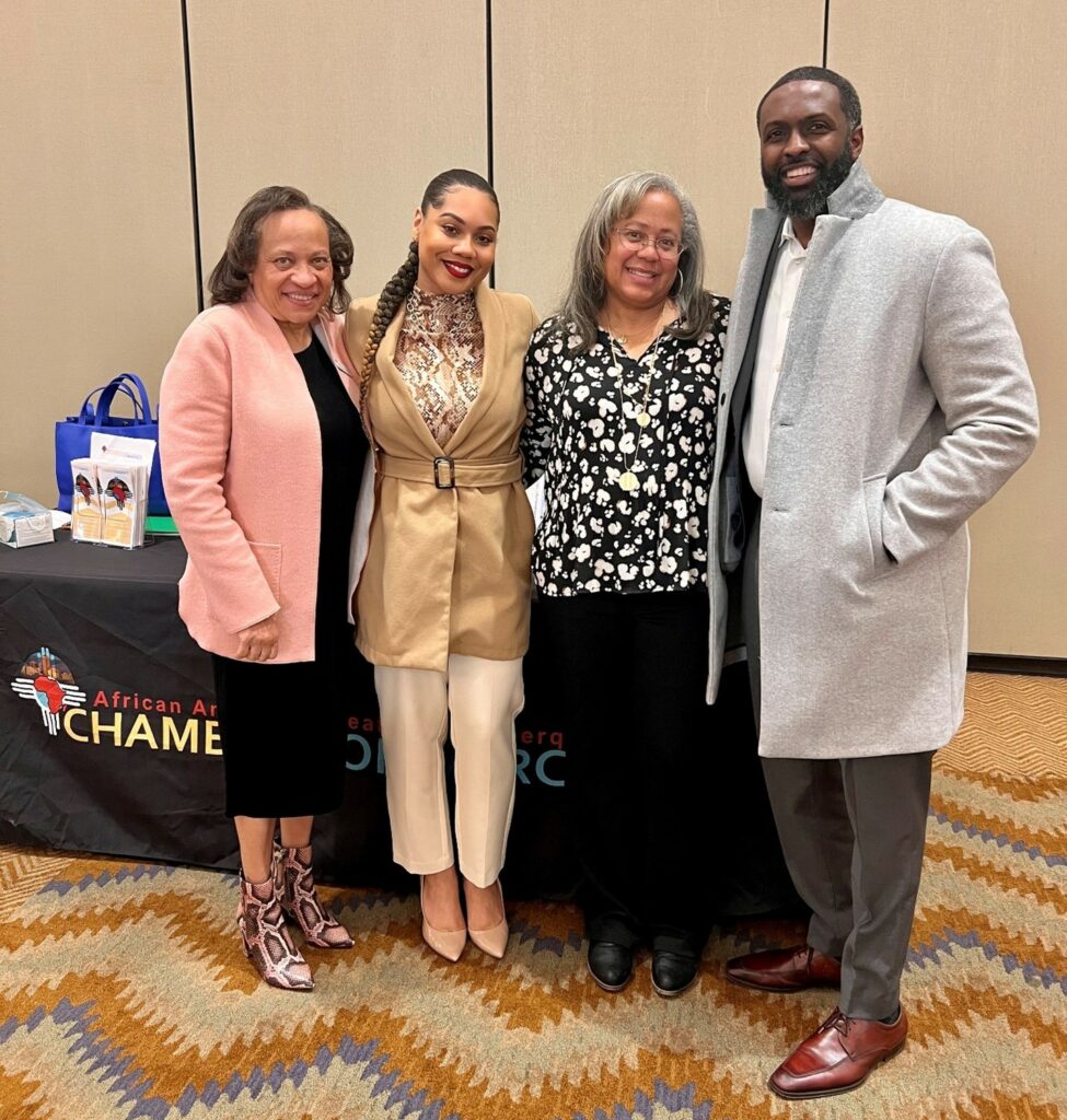 AA Greater Albuquerque COC CEO Staff Members and Region 4 Advocate Janea Jamison, and Regional Administrator E. James
