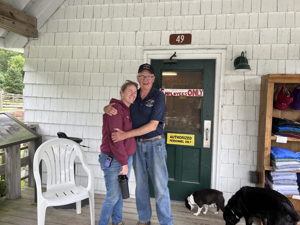 Emily Carpenter (left) and Michael Carpenter (right) of Carriages of Acadia